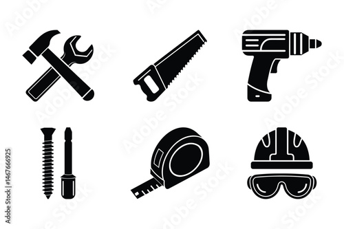 Father’s Day Builder Icons – Tools and Gear for Handy Dads
