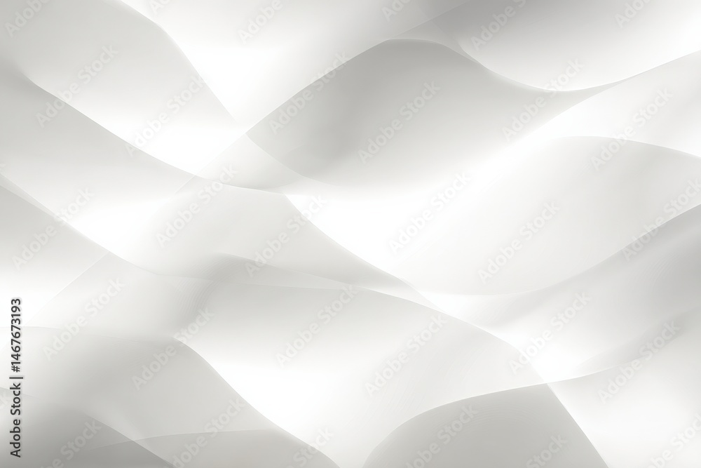 Obraz premium Abstract grayscale background with soft, flowing waves.