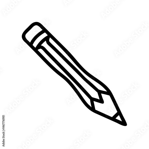 Pencil icons symbolize creativity and artistic expression. Essential for drawing, writing, and educational themes, these designs reflect the art of communication through simple tools.