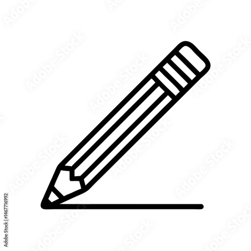 Pencil icons symbolize creativity and artistic expression. Essential for drawing, writing, and educational themes, these designs reflect the art of communication through simple tools.