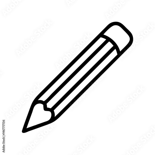 Pencil icons symbolize creativity and artistic expression. Essential for drawing, writing, and educational themes, these designs reflect the art of communication through simple tools.