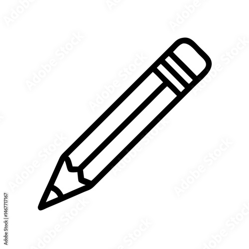 Pencil icons symbolize creativity and artistic expression. Essential for drawing, writing, and educational themes, these designs reflect the art of communication through simple tools.