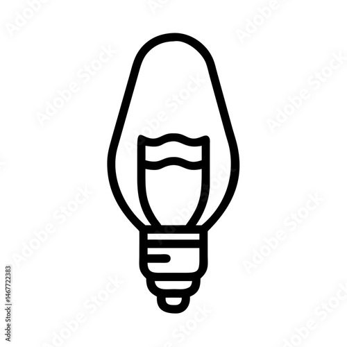 Icon of a Light Bulb