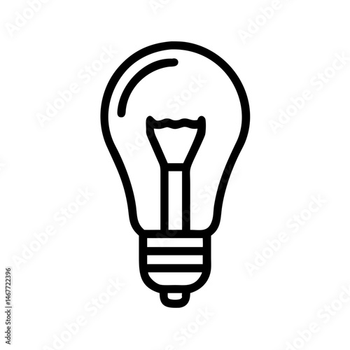 Icon of a Light Bulb