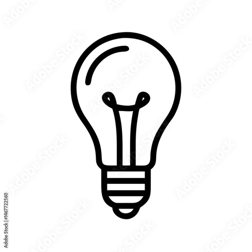 Icon of a Light Bulb
