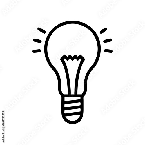Icon of a Light Bulb