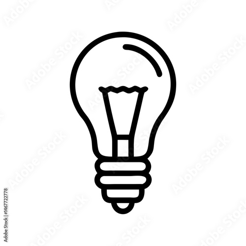 Icon of a Light Bulb