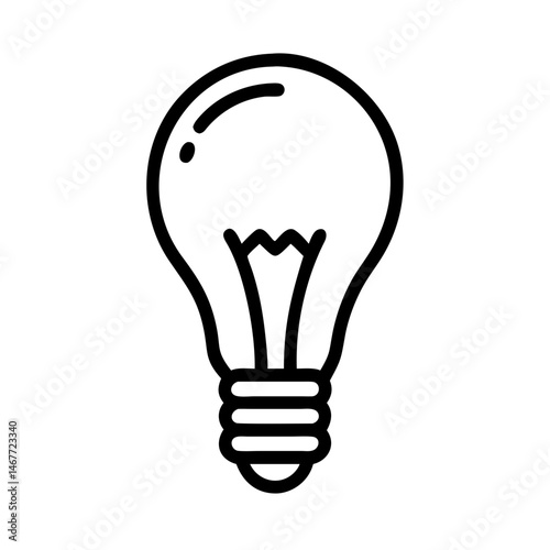 Icon of a Light Bulb