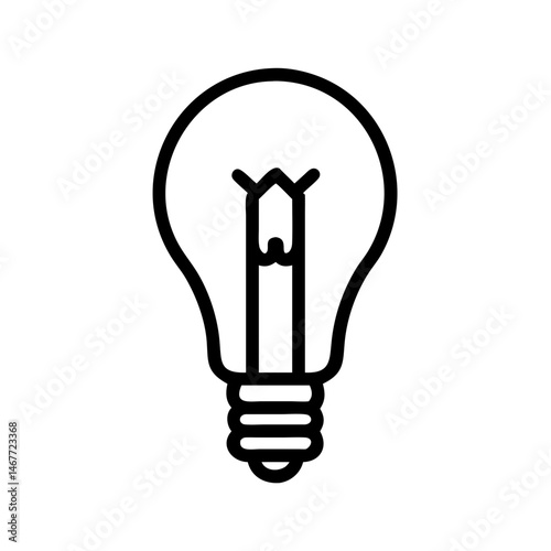 Icon of a Light Bulb