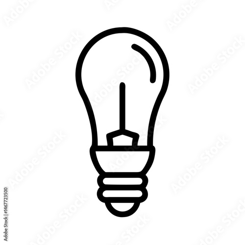 Icon of a Light Bulb