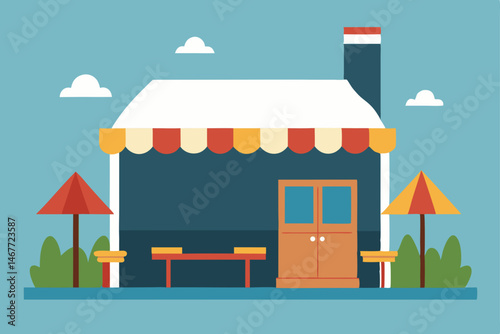 vector illustration of a house