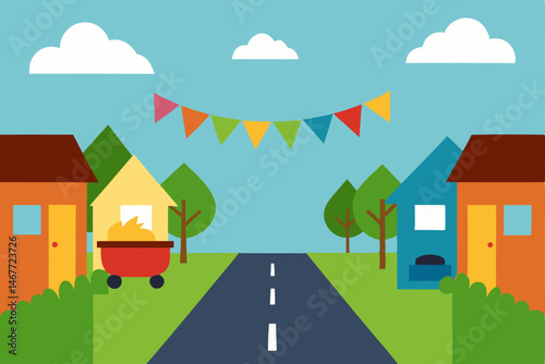 vector illustration of a house