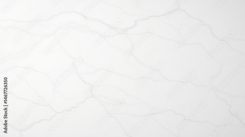 Obraz premium Elegant White Marble Texture with Delicate Veining for Design Projects