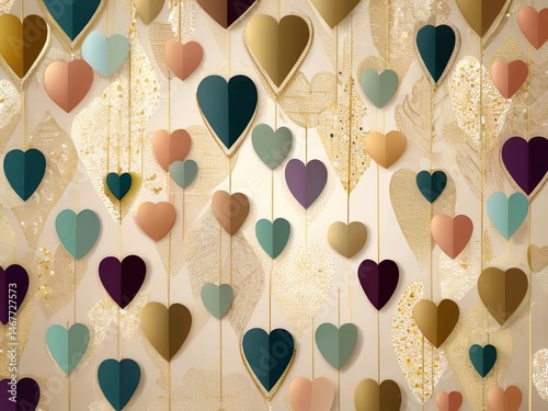 Heart and Star Hanging Decorations