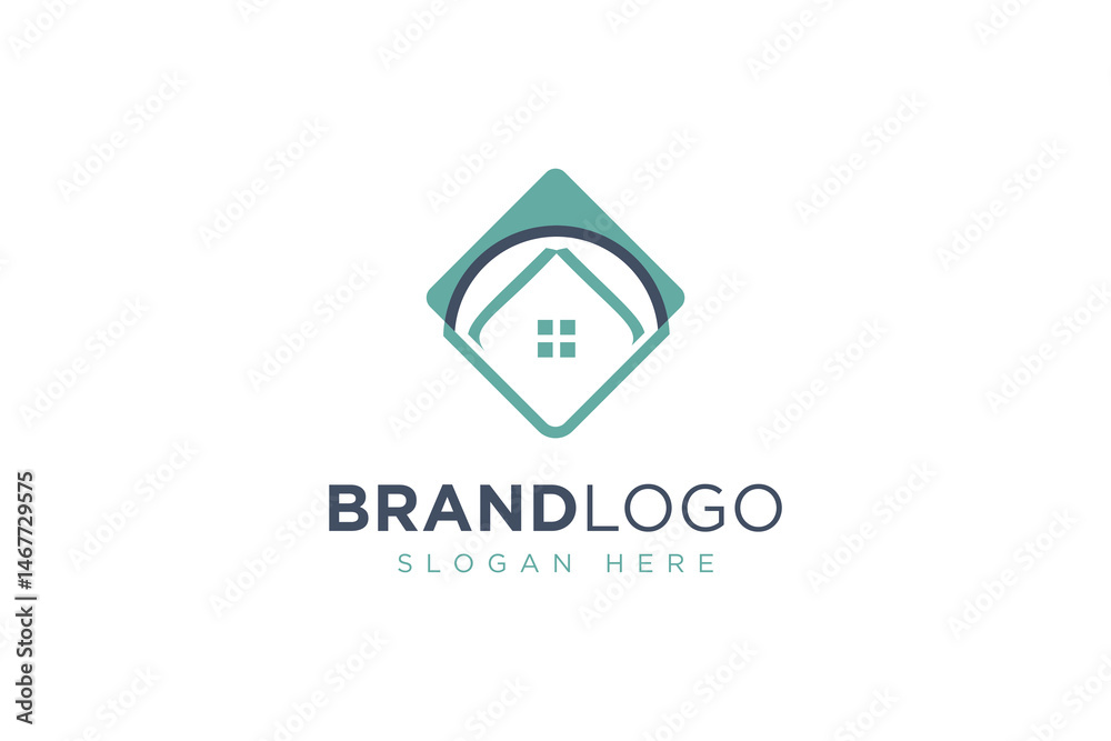home logo icon vector design template concept