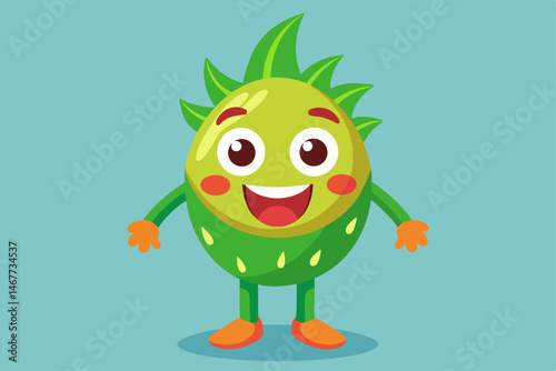 funny cartoon apple