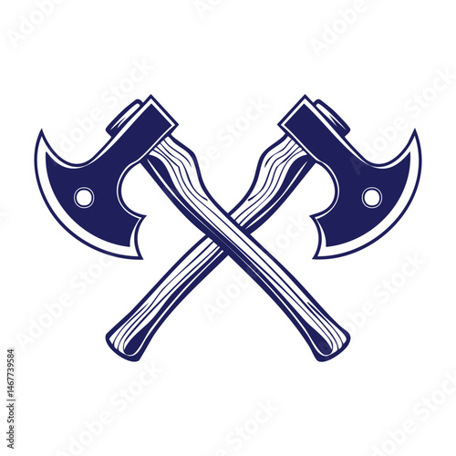 Axe silhouette