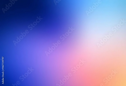Smooth gradient background, dark to light blue, seamless transition, ai, generative