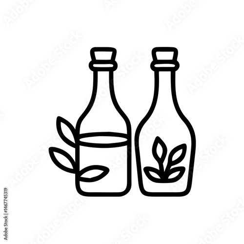 vinegar and oil