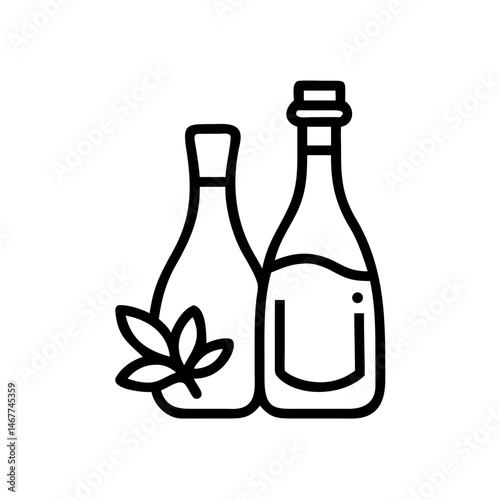 vinegar and oil