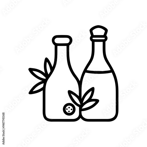 vinegar and oil
