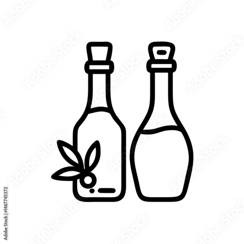 vinegar and oil