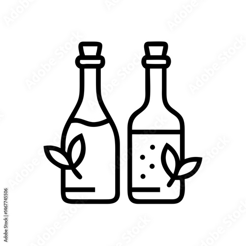 vinegar and oil