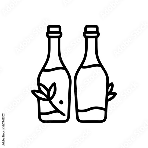 vinegar and oil