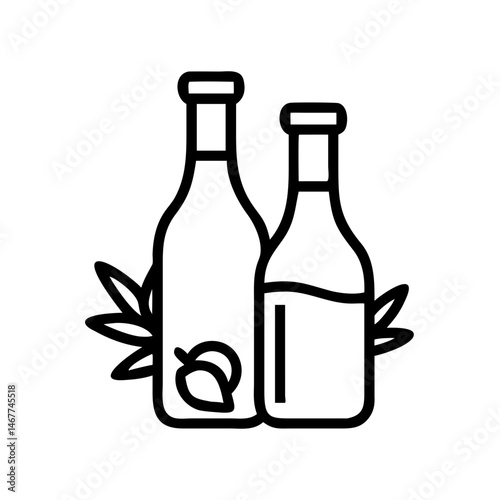 vinegar and oil