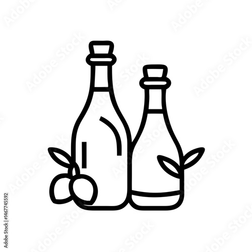 vinegar and oil