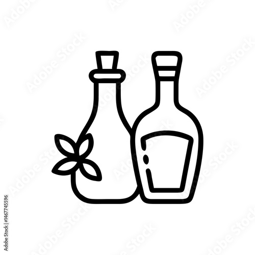 vinegar and oil