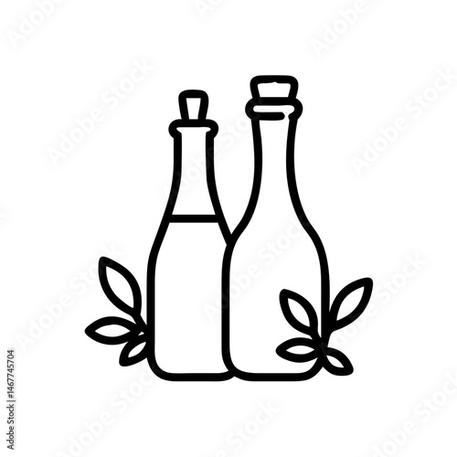 vinegar and oil