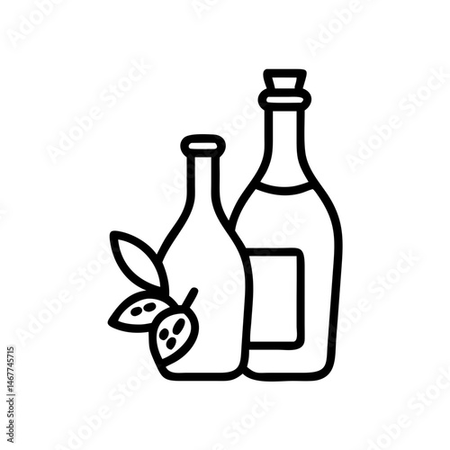 vinegar and oil