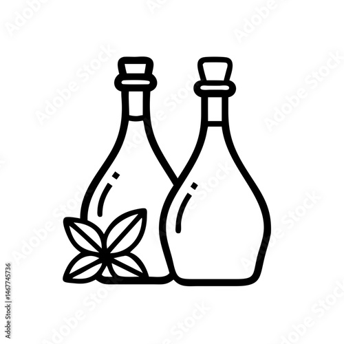 vinegar and oil
