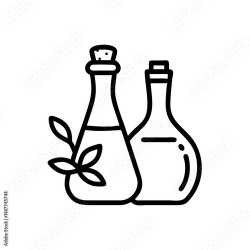 vinegar and oil