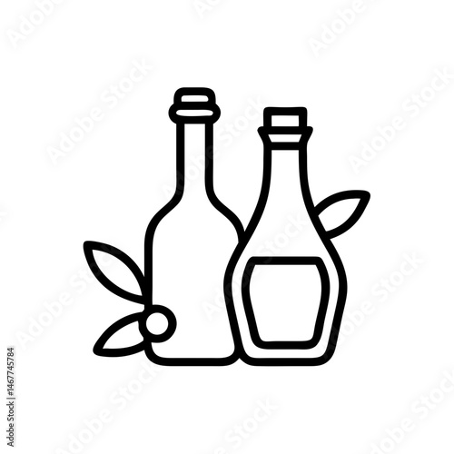 vinegar and oil