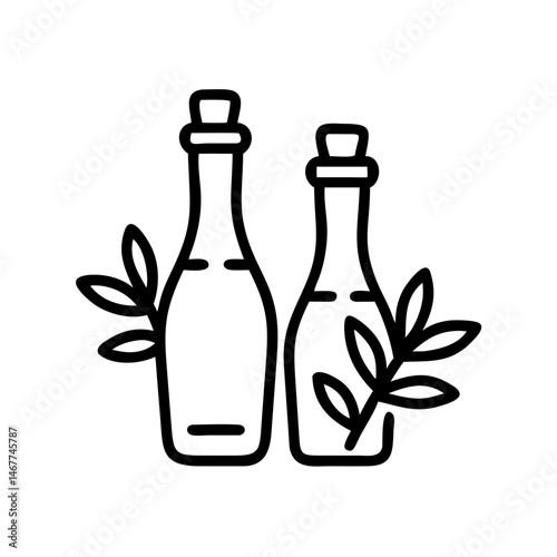 vinegar and oil