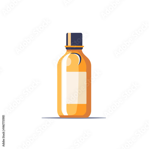 Flat vector Product Review, minimalist design, isolated on a white background.