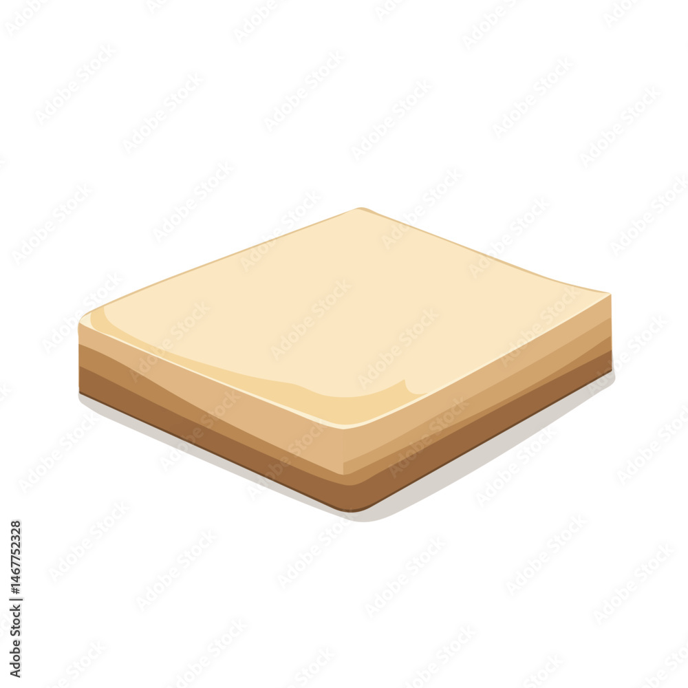 Sandpaper Flat vector, minimalist design, isolated on a white background. Sandpaper Flat vector, minimalist design, isolated on a white background.
