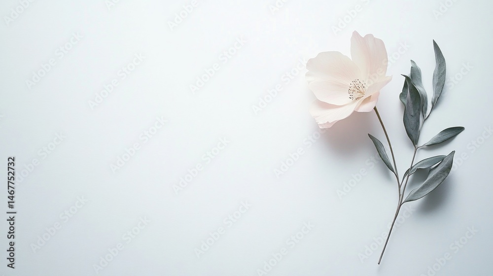 Fototapeta premium Delicate pastel flower arrangement