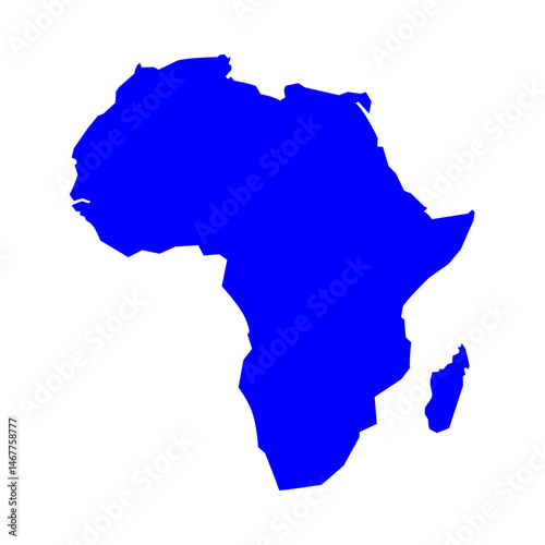 cartoon africa continent map, africa continent icon, africa continent design element