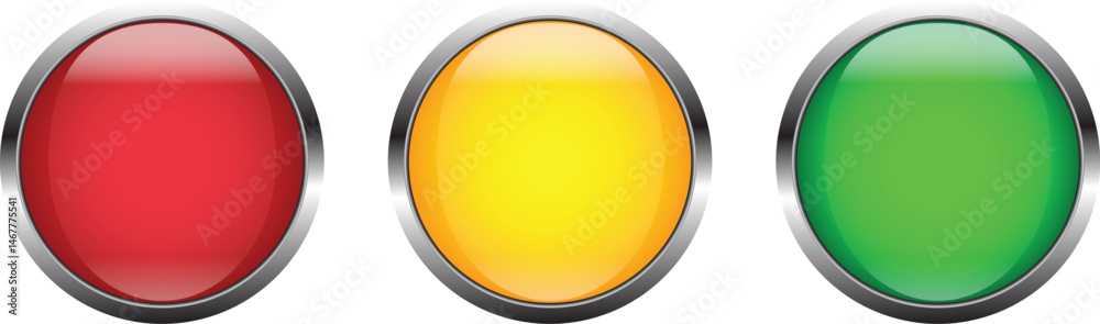 Red, green, yellow traffic signal light Red, green, yellow traffic signal light
