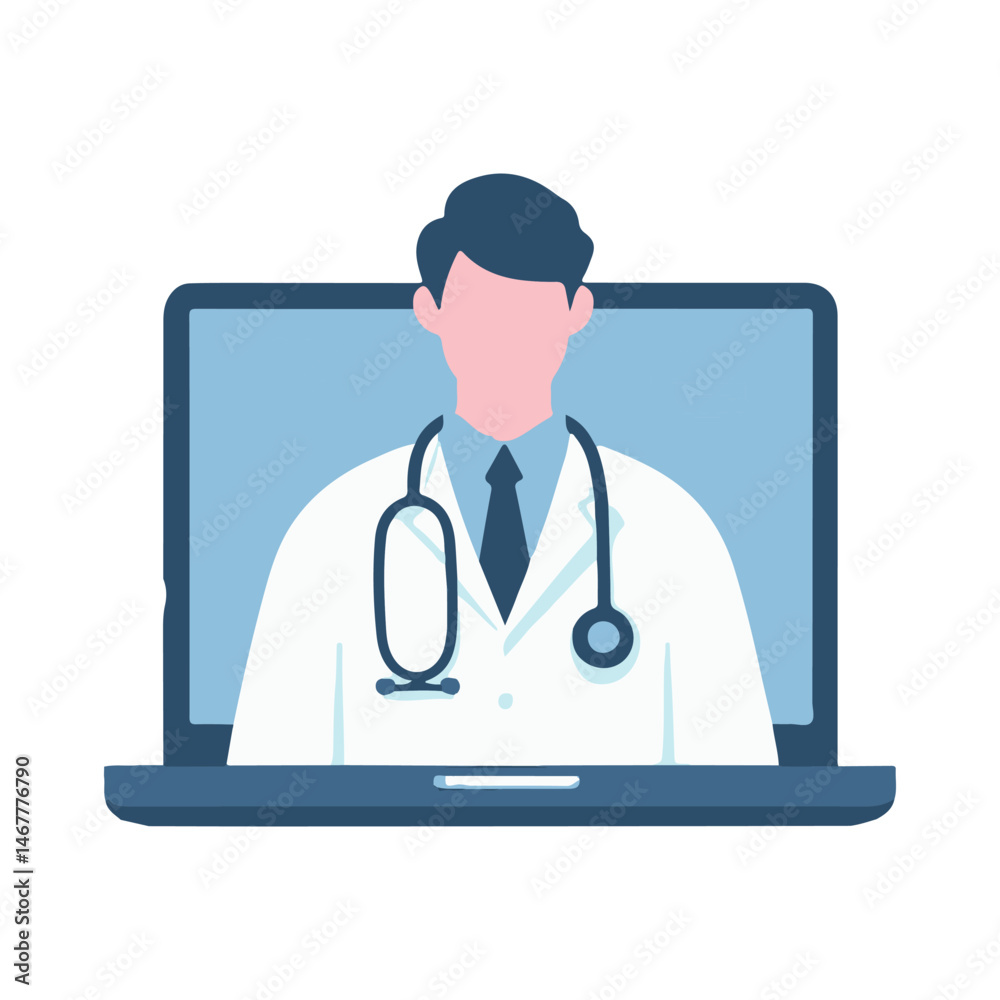 Fototapeta premium general practitioner illustration design
