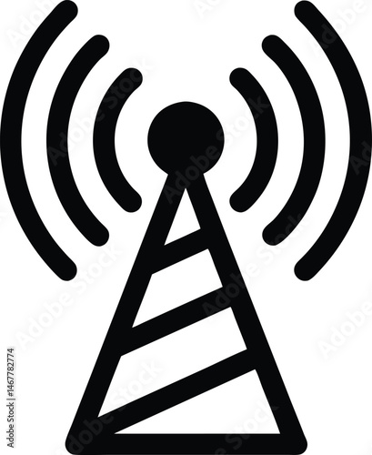 cellular signal icon vector illustration