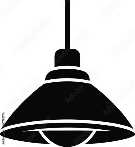 ceiling lamp icon vector illustration