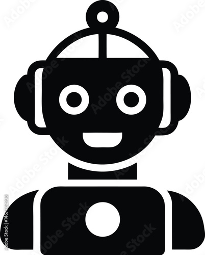 chat bot icon vector illustration