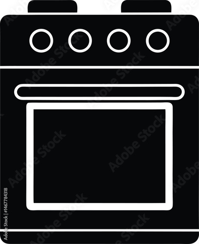 cooking stove icon vector illustration