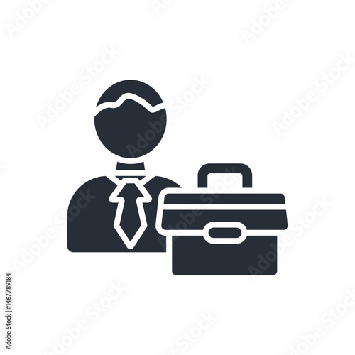labor icon. vector.Editable stroke.linear style sign for use web design,logo.Symbol illustration.