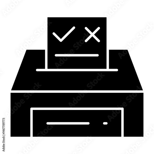 Vote glyph icon