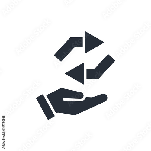 trade icon. vector.Editable stroke.linear style sign for use web design,logo.Symbol illustration.